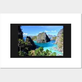 Lagon Palawan , Philippines Posters and Art